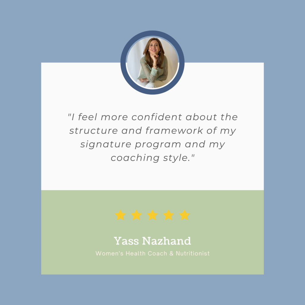 client yass nazhand's testimonial