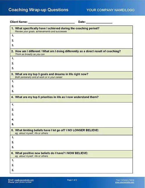 coaching-wrap-up-questions