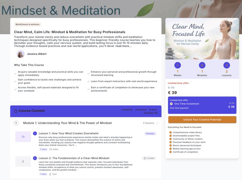 Sell Your Course, Your Way