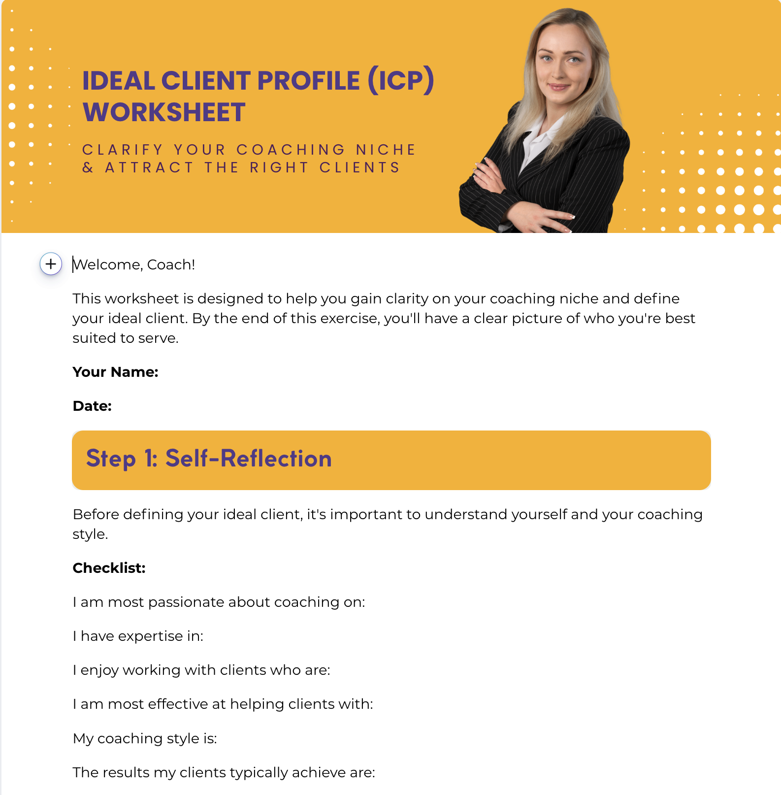 ideal coaching client