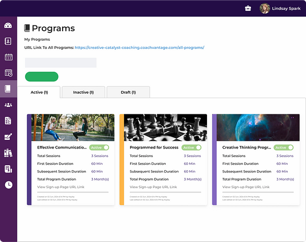 Coaching Programs