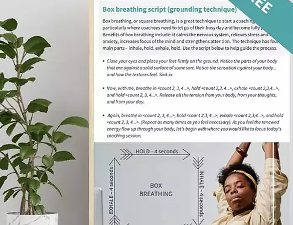 Box Breathing Coaching Script
