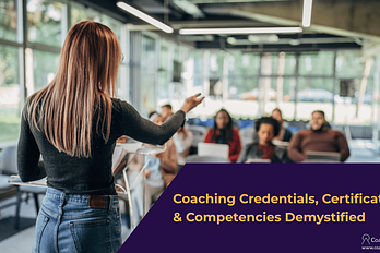 ICF certifications and credentials explained