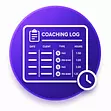 Coaching log software for tracking paid and pro bono coaching hours for coach certification
